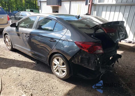 2020 Hyundai Elantra Sel из США, поврежденный, VIN 5NPD84LF2LH582708